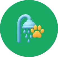 pet bath icon